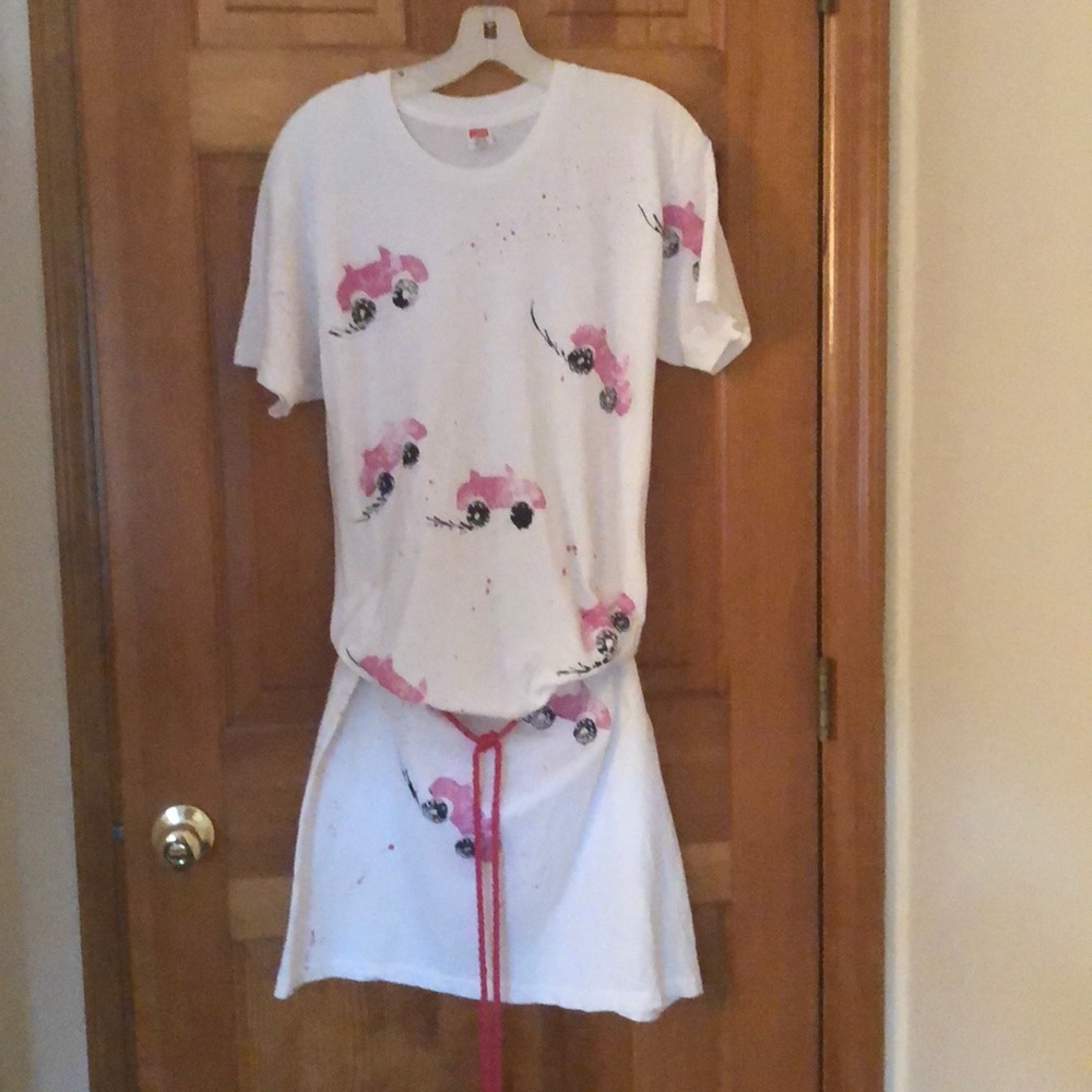 Handmade  VW Convertible Beach Coverup/Nightshirt